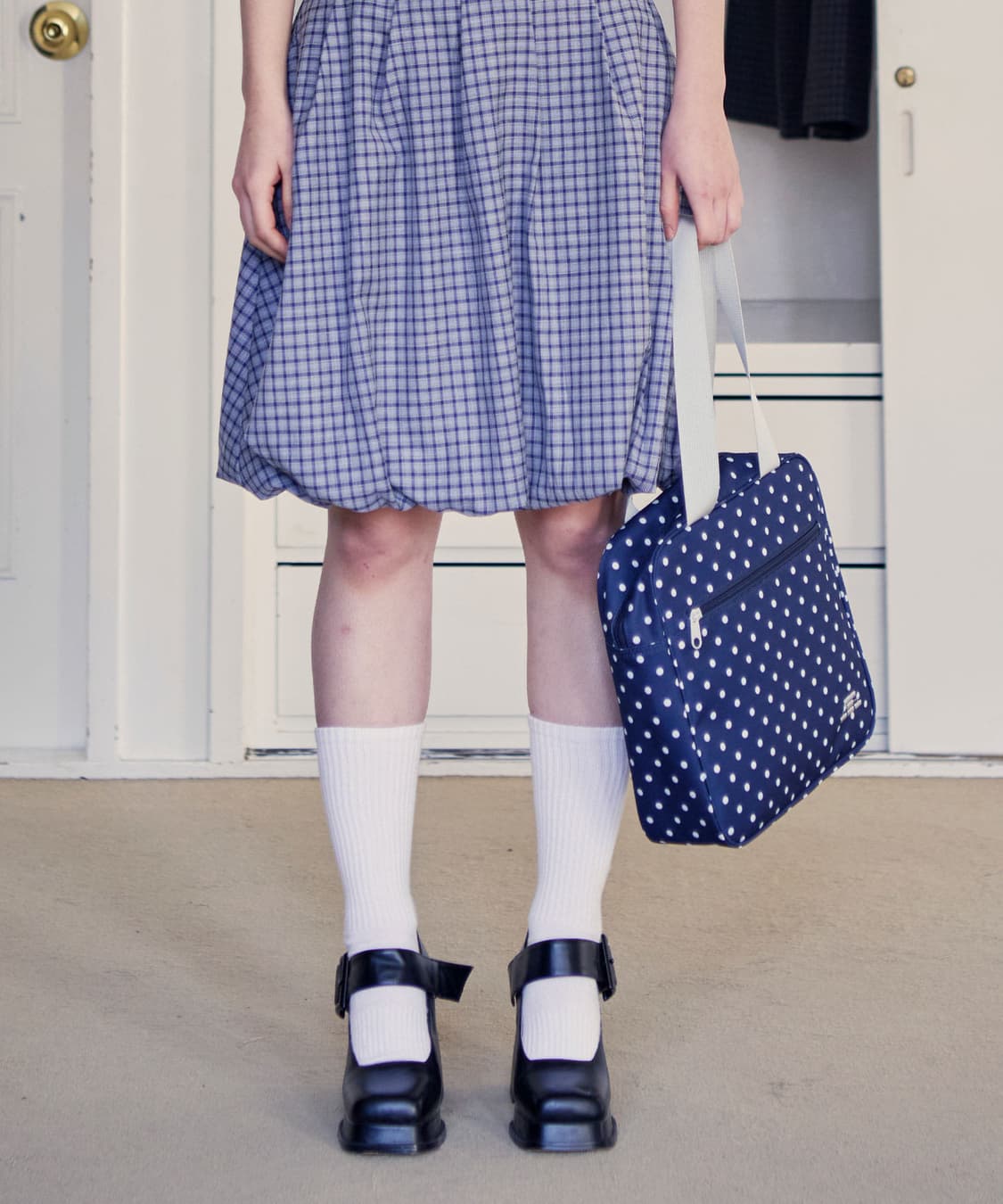 ffats box dot bag [navy] 상품이미지2