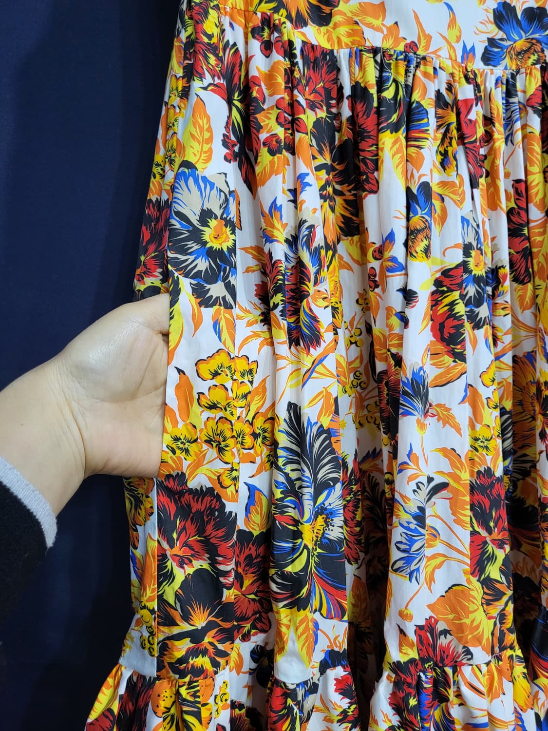 MSGM 민소매 셔링 원피스 상품이미지4