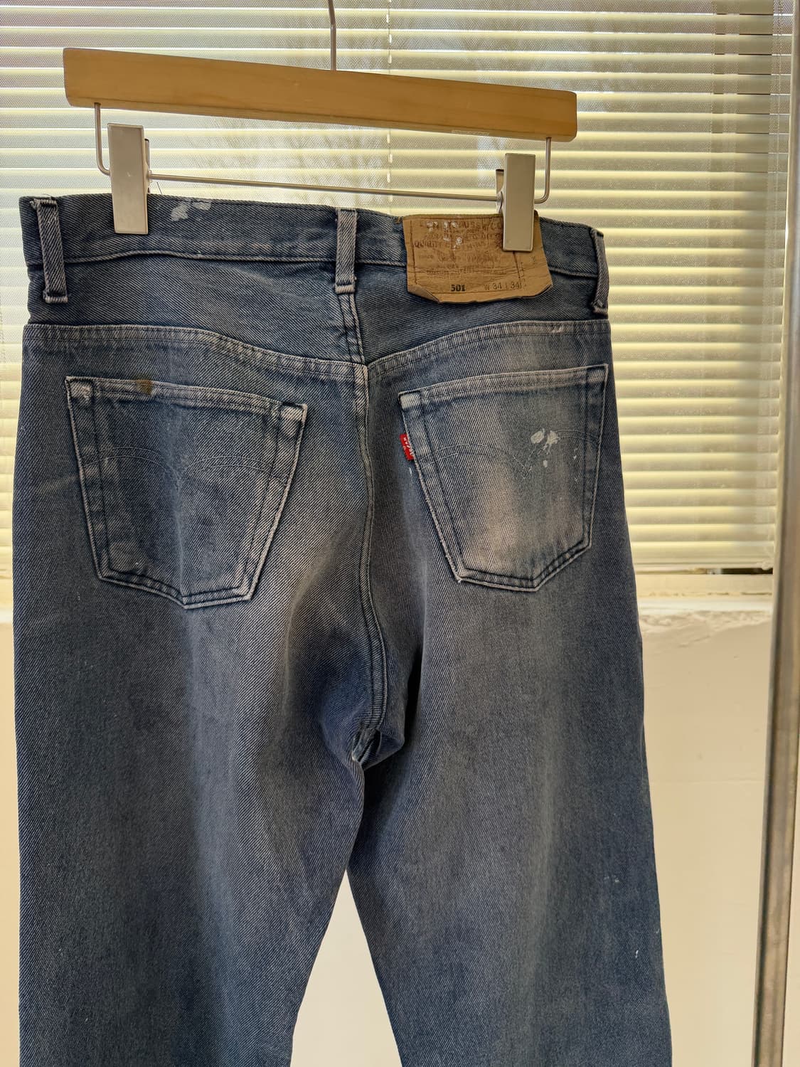 리바이스 501 vtg 데님 상품이미지5