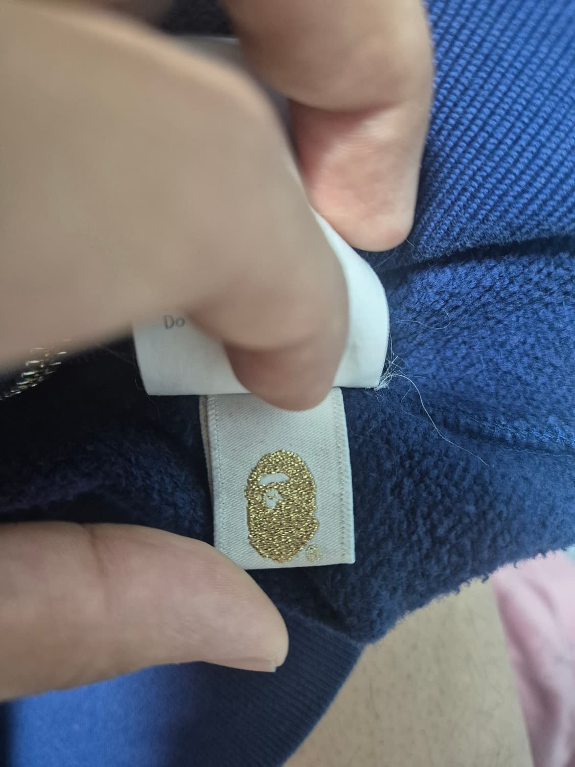 베이프 bape 샤크 후드집업 블루 반카모 XL 상품이미지9