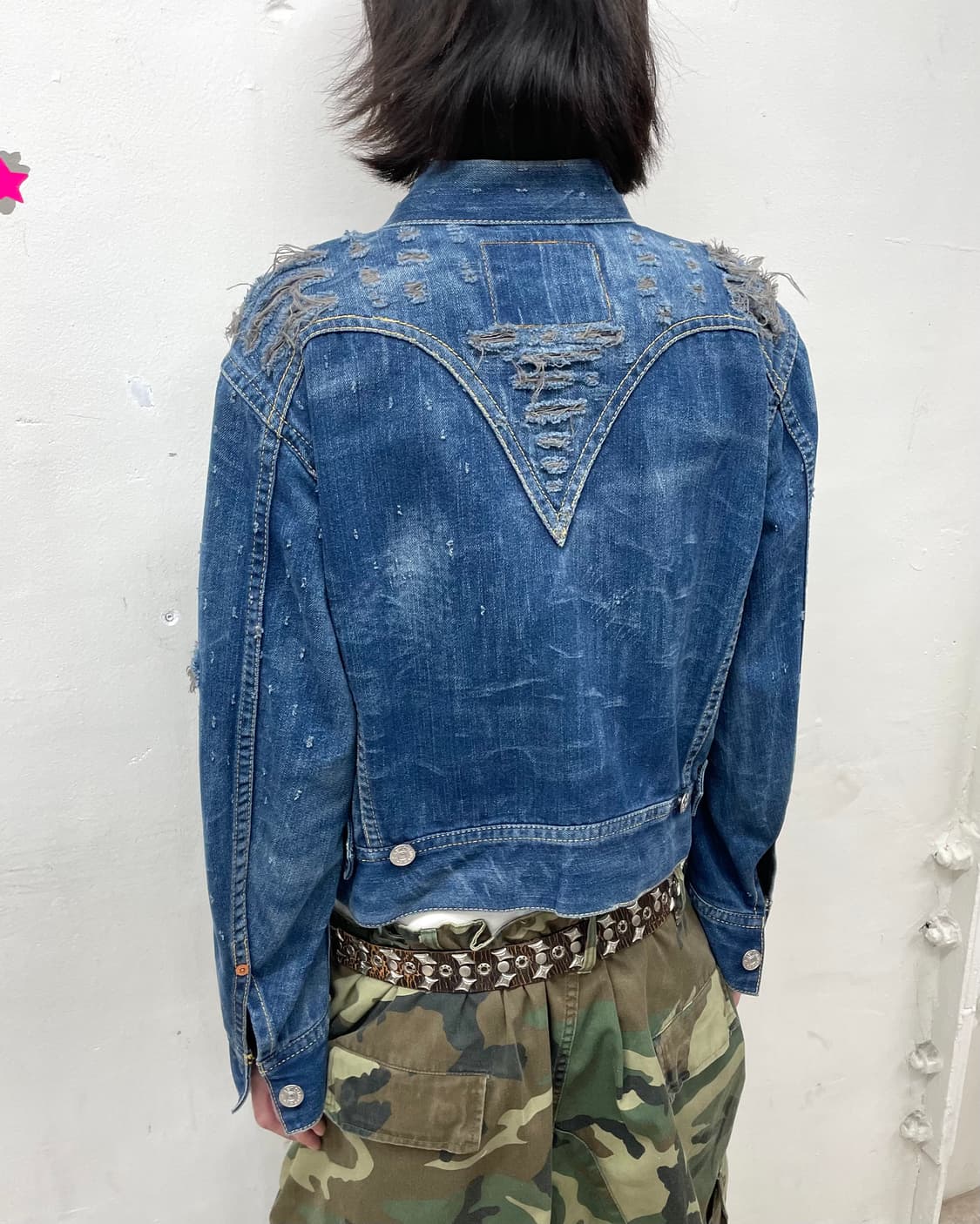  Levi's Distressed Denim Washing Jacket 상품이미지6