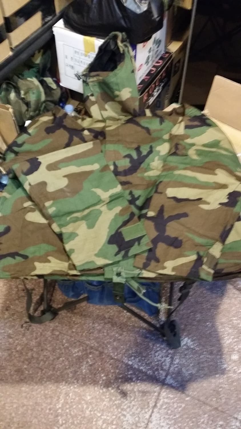 미군 우드랜드 가스복 야상 상품이미지1