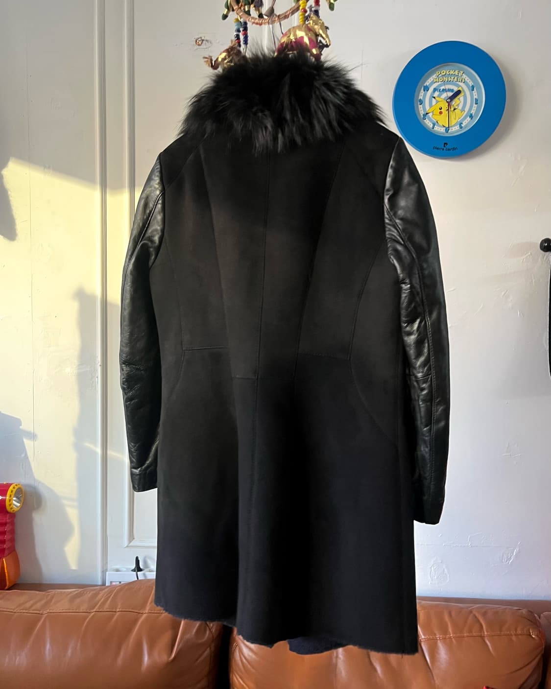 90-00s KASIBADY Real Fox & Lamb Black JK 상품이미지10