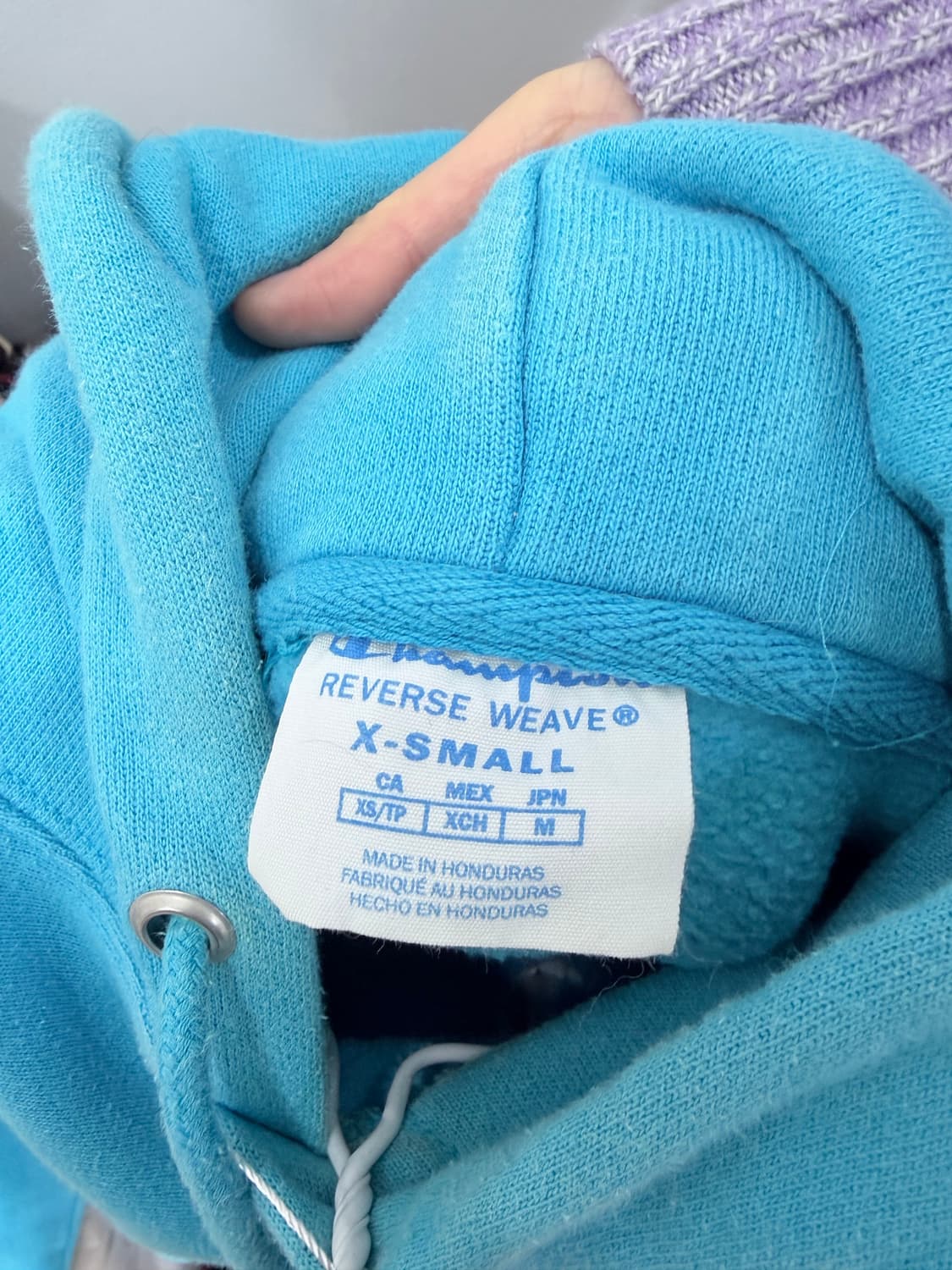 미국 champion 후드티 xs 상품이미지2