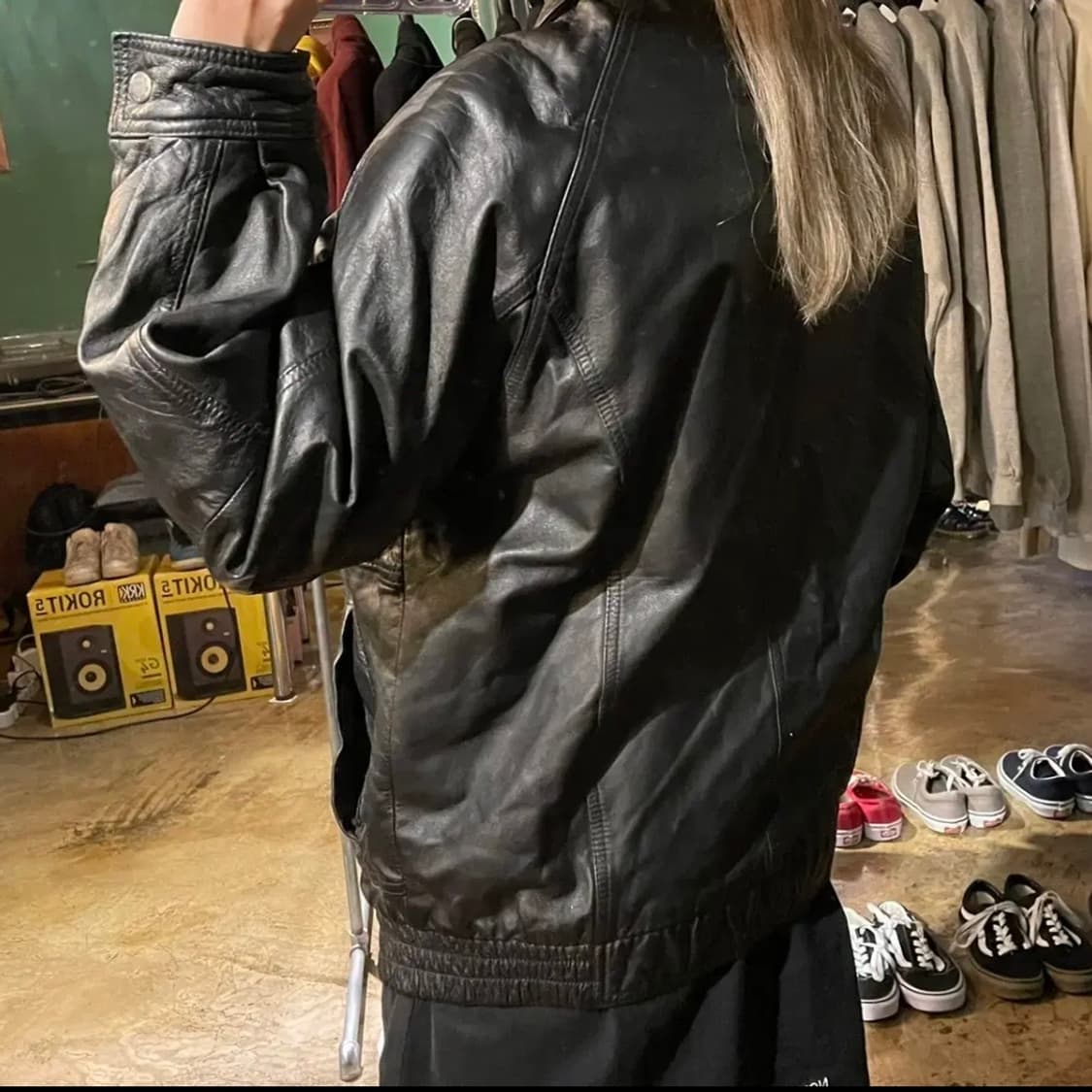 빈티지 가죽자켓 상품이미지5