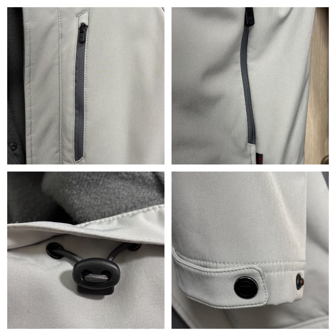 TUMI 투미 기능성 기모안감 집업자켓S95~슬림100/그레이 상품이미지4