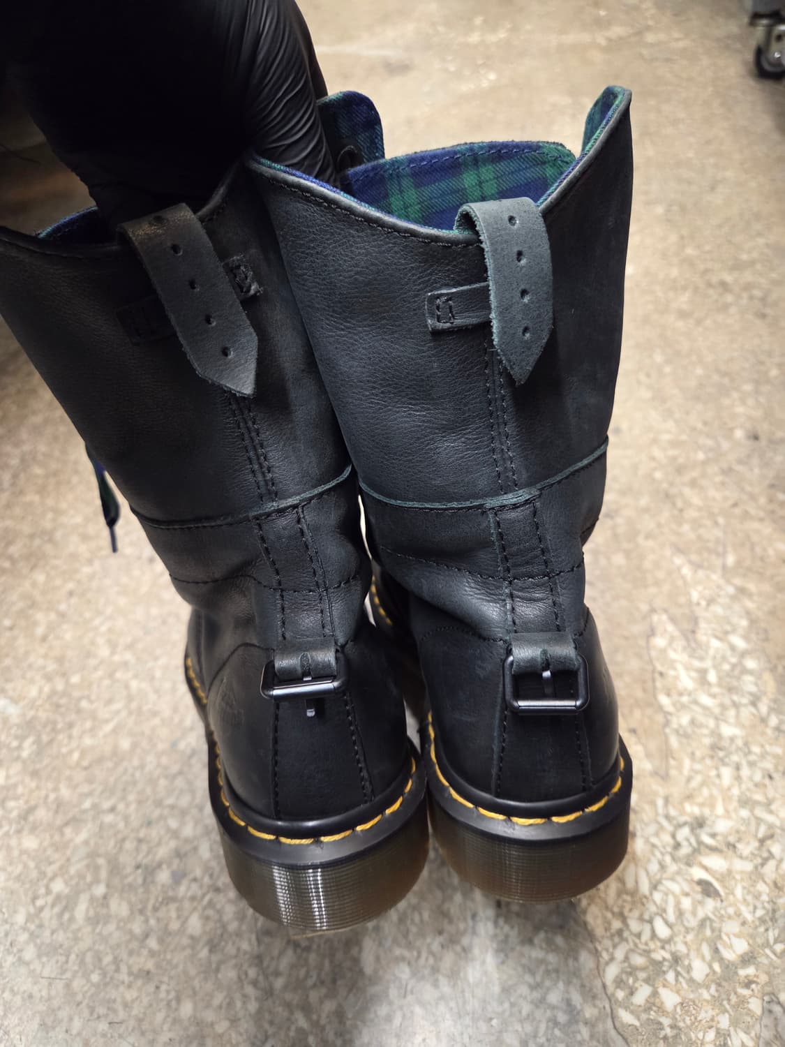 닥터마틴 아멜리아 타탄체크 부츠 (UK 6) 상품이미지6