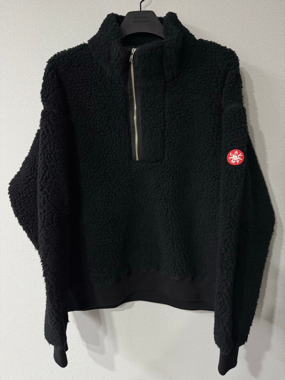 [XL] 카브엠트 23FW 플리스 하프집업 딥네이비 상품이미지2