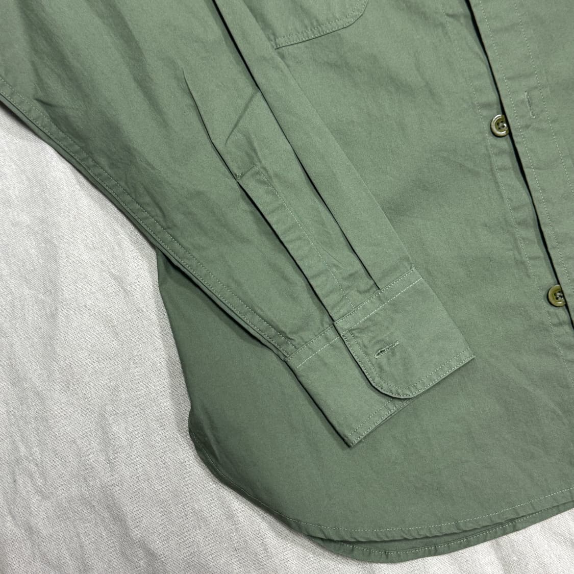 브론슨 USN 카키 밀리터리 셔츠 38(95) 상품이미지3