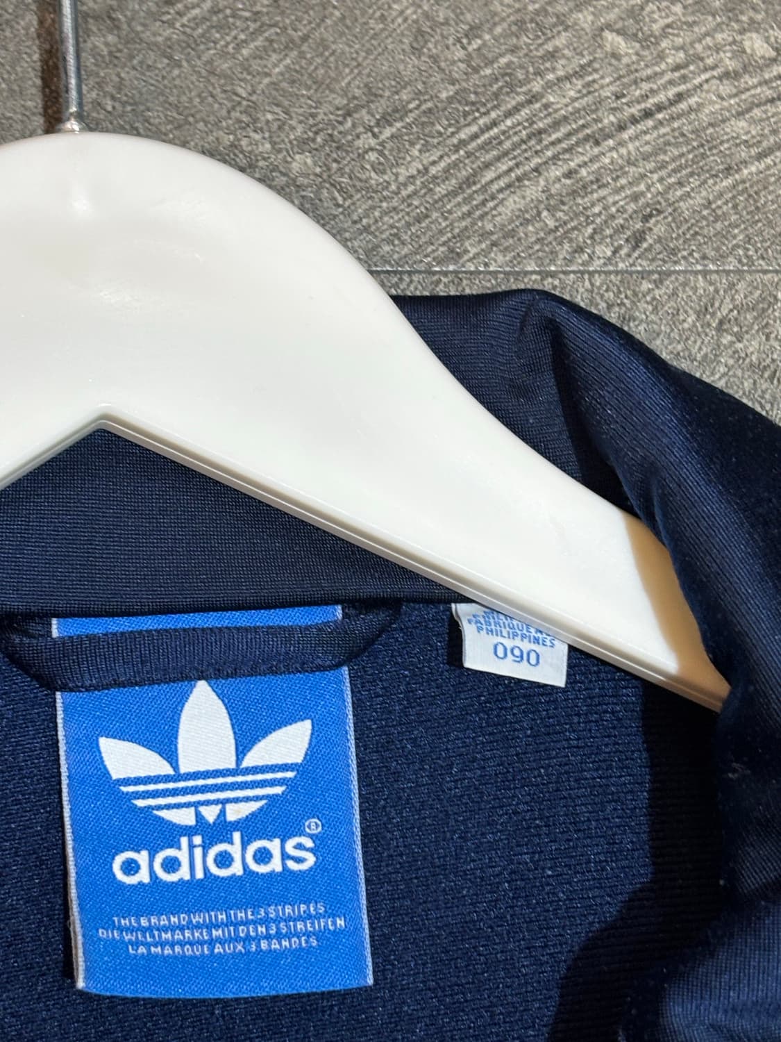 아디다스 파이어버드 트랙탑 네이비 져지 90사이즈 상품이미지5