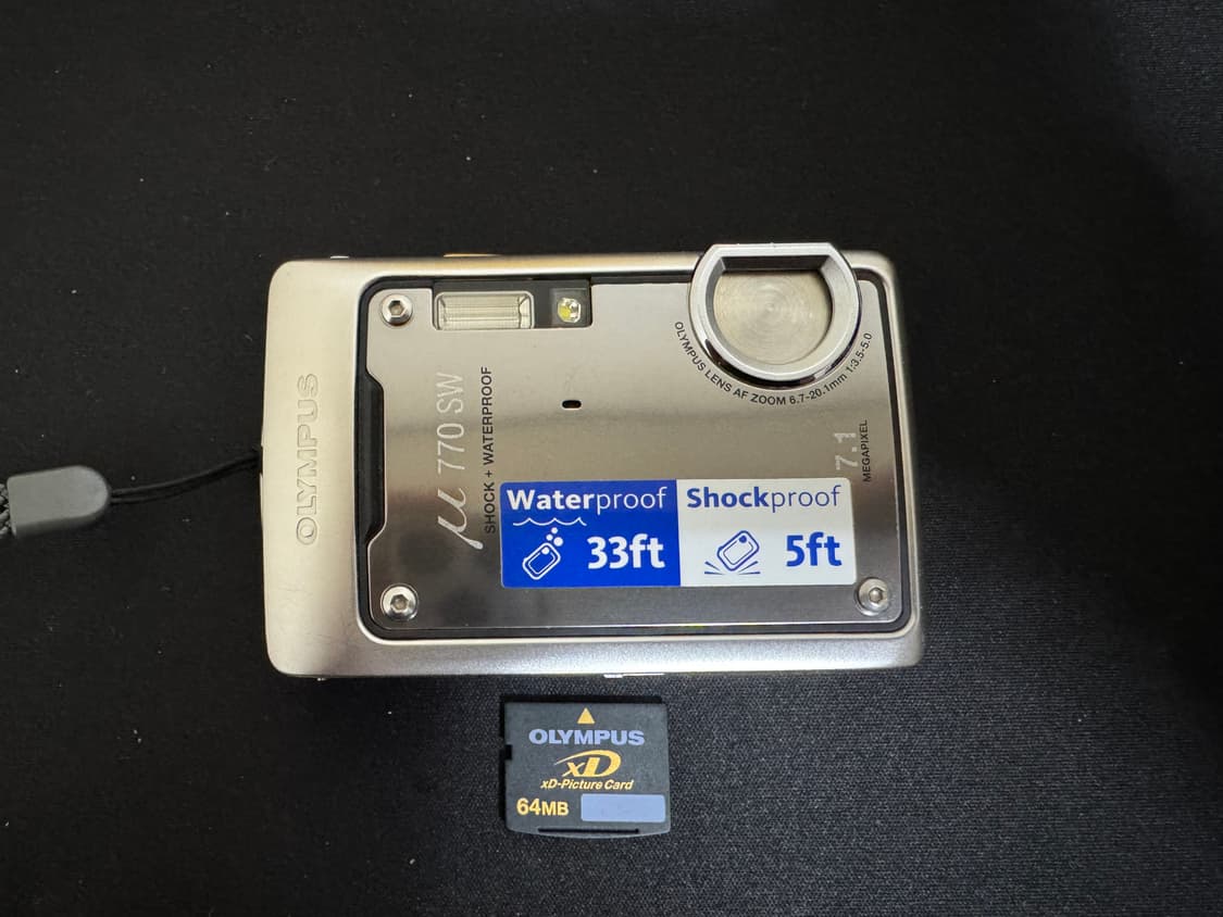 올림푸스 뮤 스타일러스 770SW 방수디카 상품이미지1