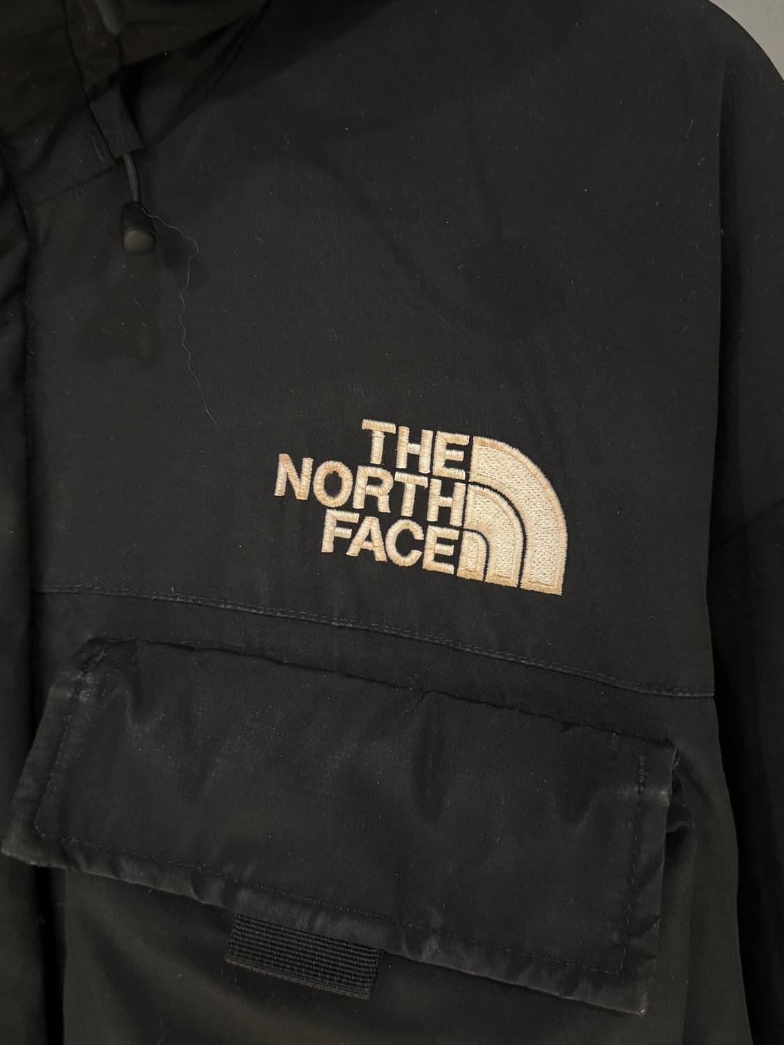 노스페이스 EC 컬렉션 블랙 후드 패딩  상품이미지5