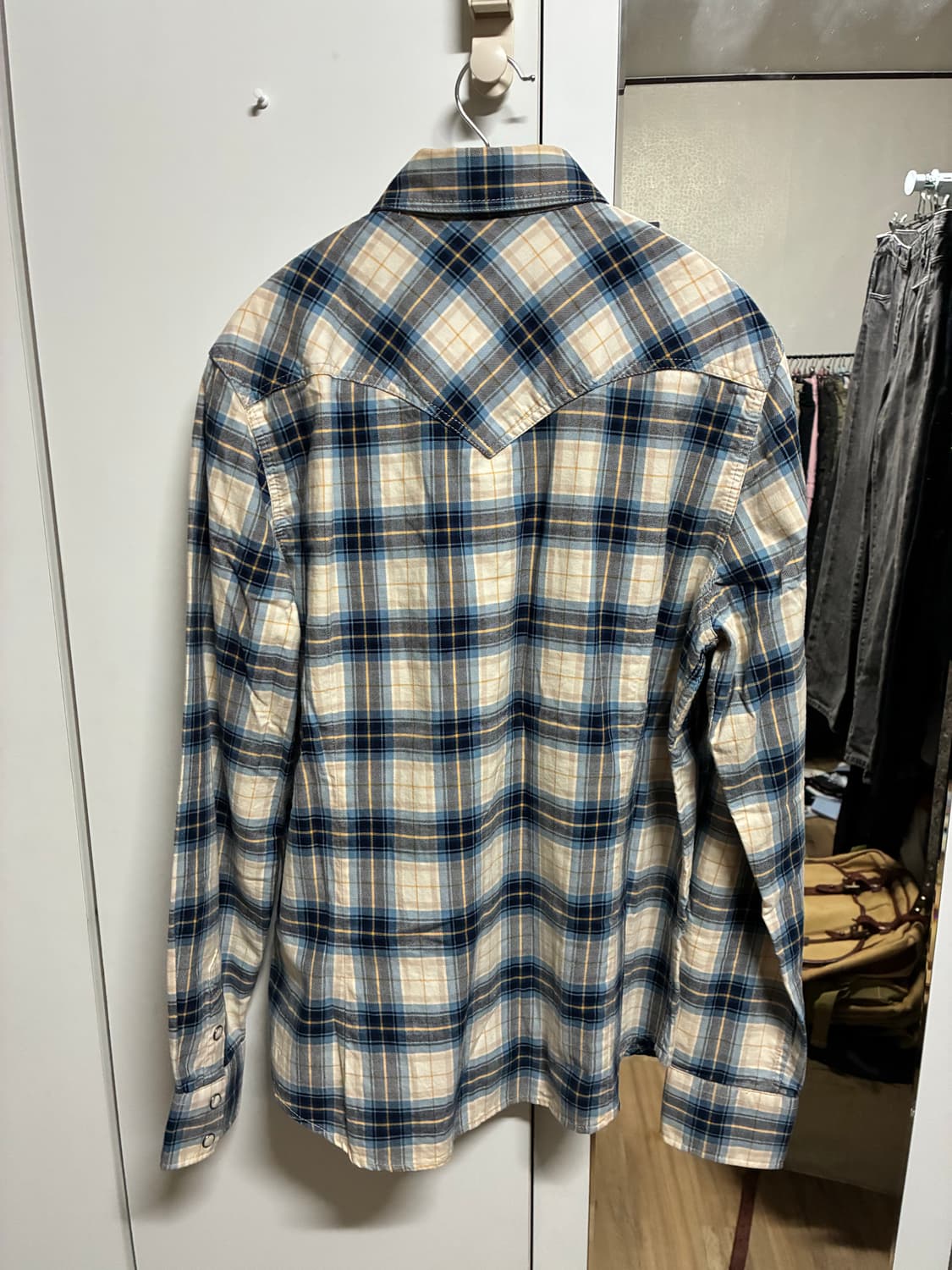 [새상품] 쉐인진스 체크 웨스턴 셔츠 L/100 상품이미지6