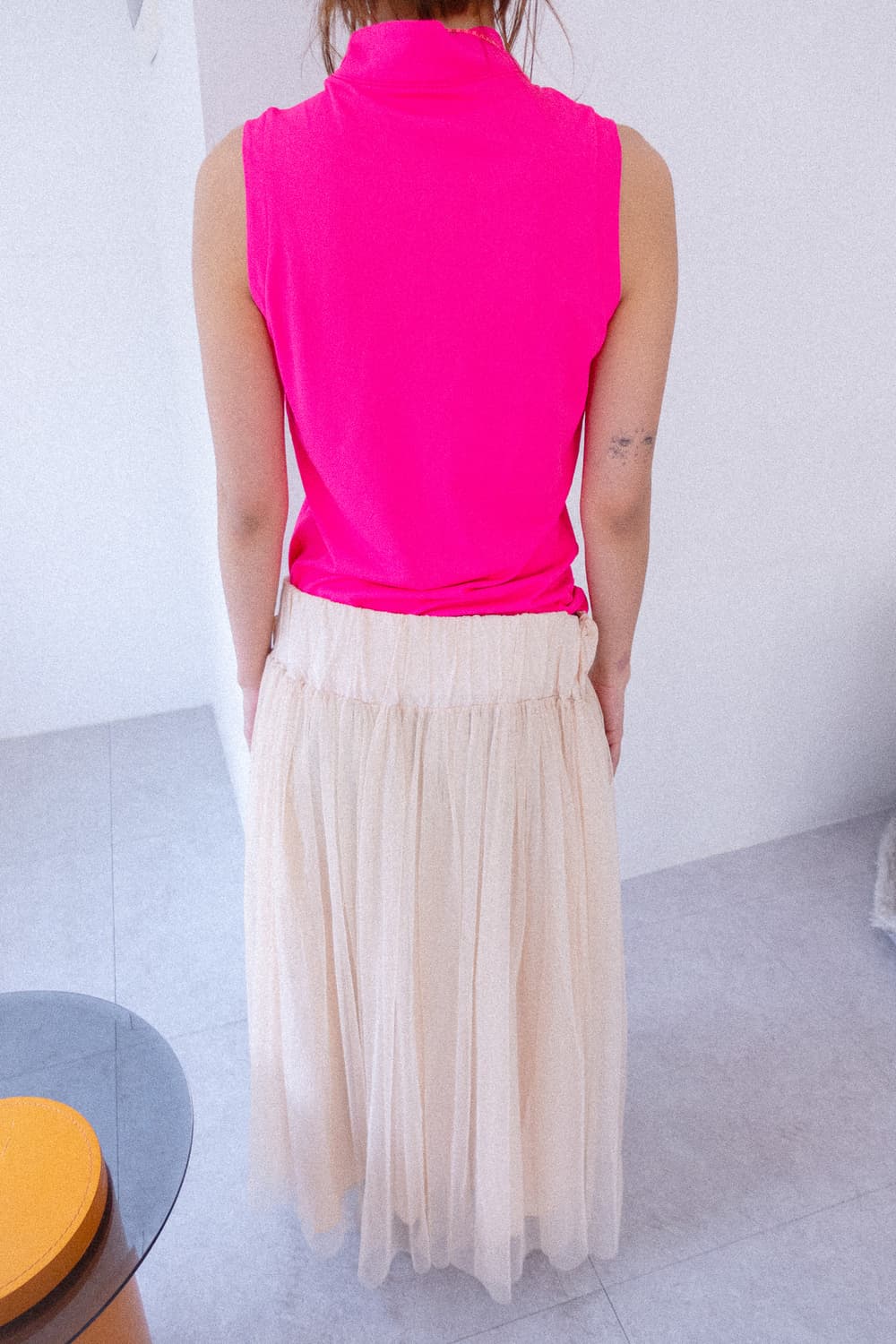 Ribbon Sha skirt 상품이미지2