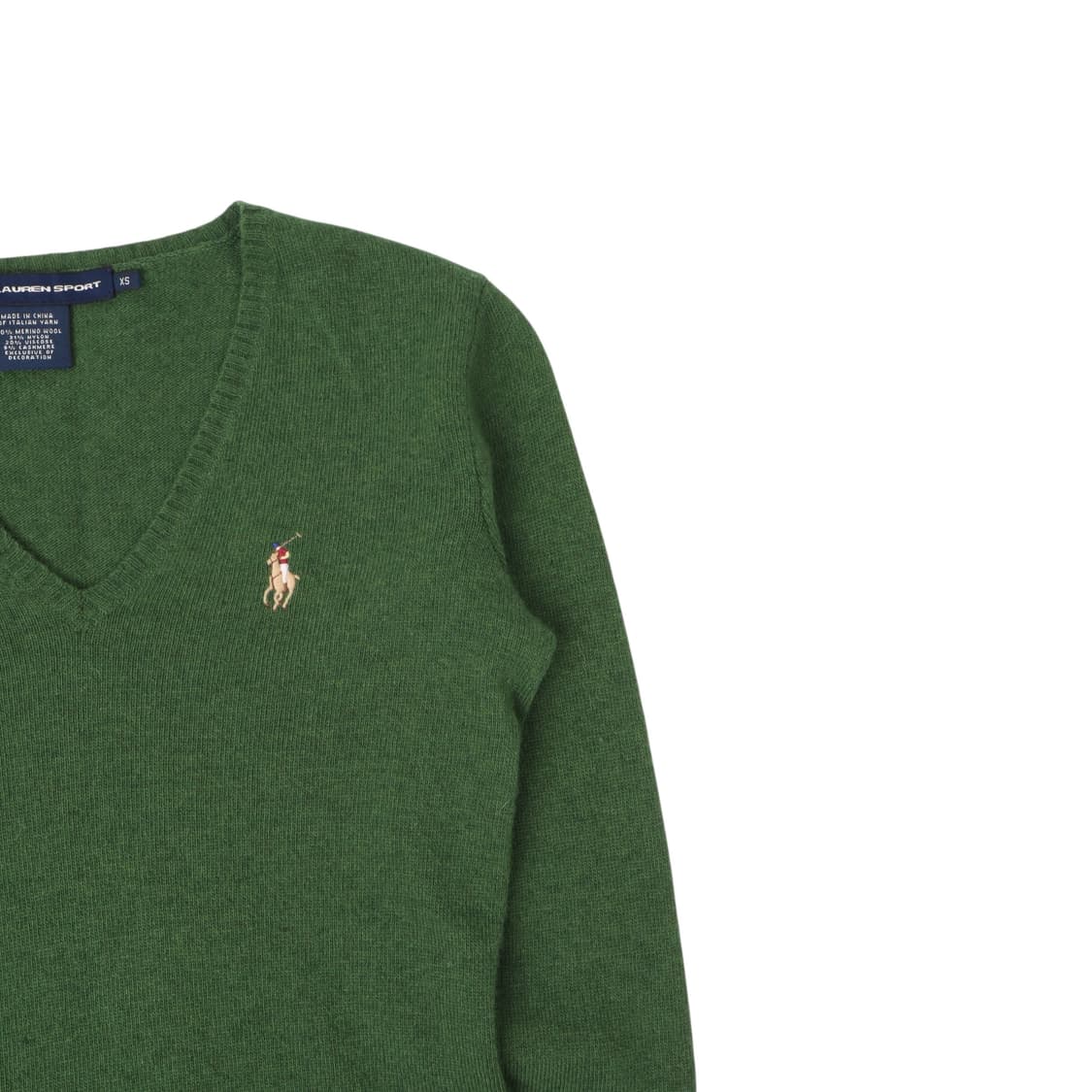 폴로 랄프로렌 말차 그린 울 캐시미어 니트 상품이미지3