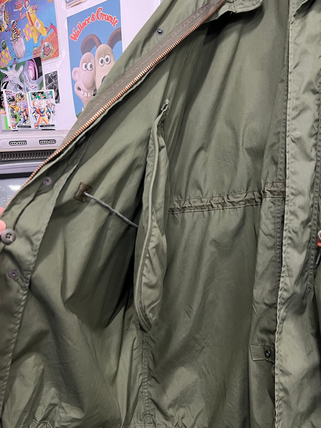 Military 밀리터리 m65 피쉬테일 야상 파카 상품이미지5