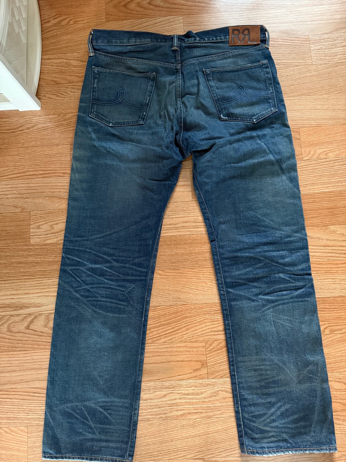 더블알엘 셀비지 진 팬츠 36 상품이미지2