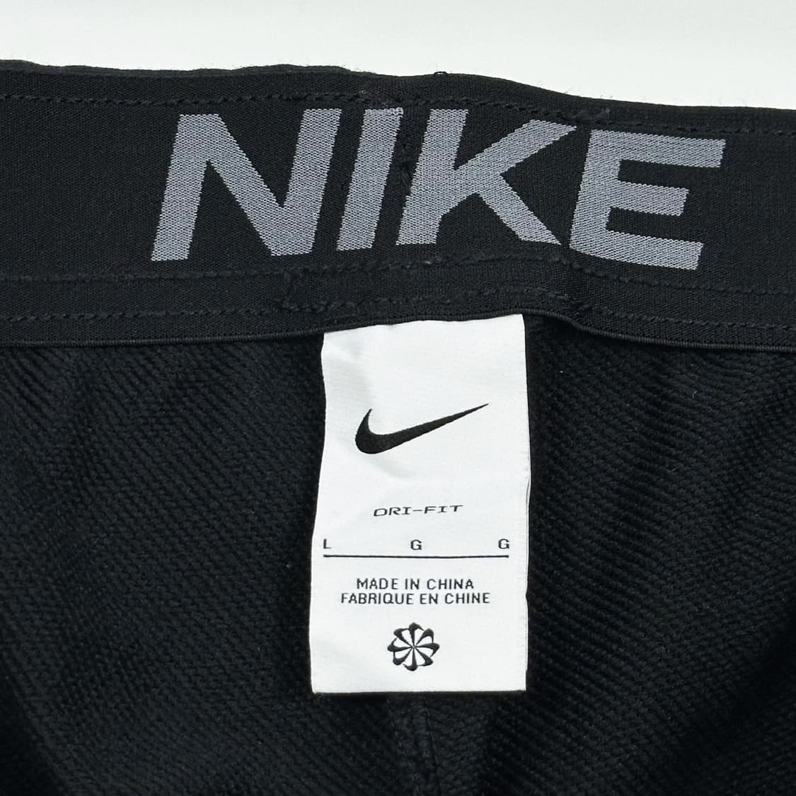 나이키 스우시 드라이 핏 블랙 조거팬츠 (L) 상품이미지5