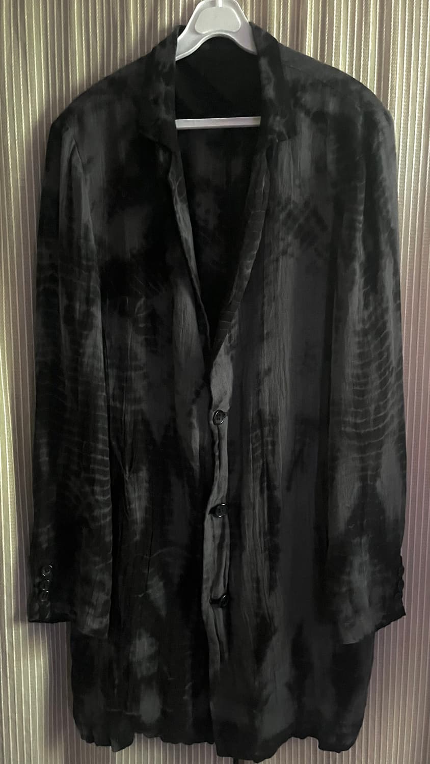 Shellac Smoked Dye Long Cardigan  상품이미지1