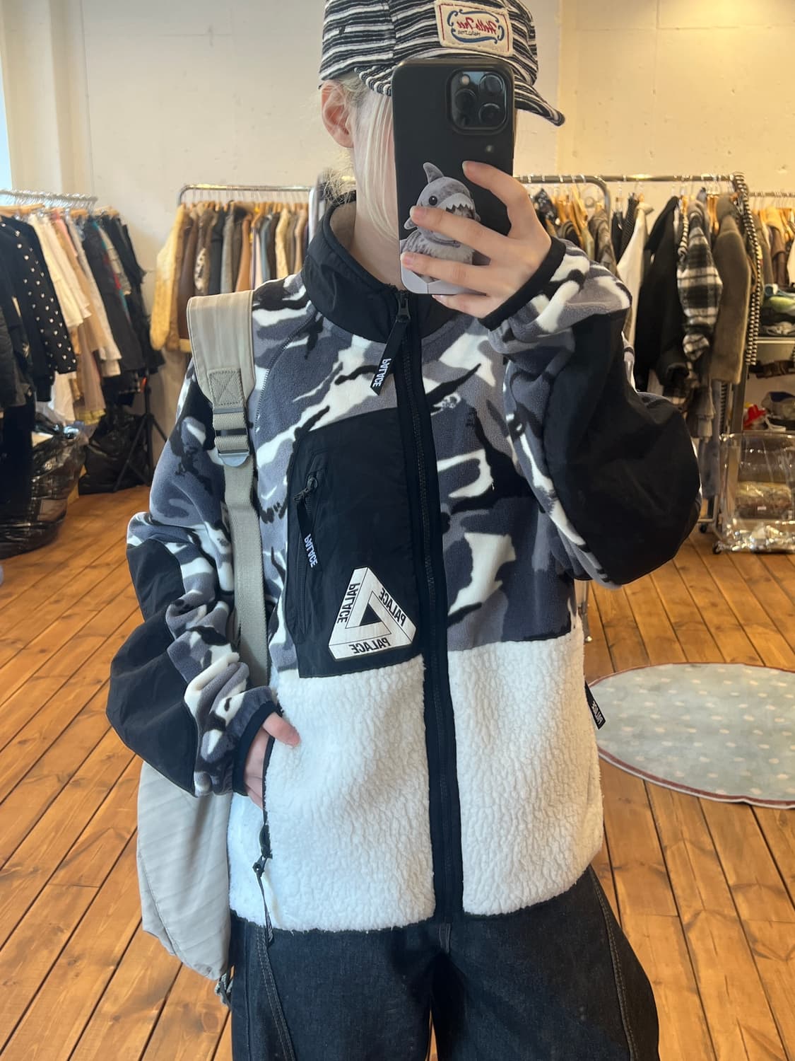 Palace 로고 패치 플리스 자켓 상품이미지6