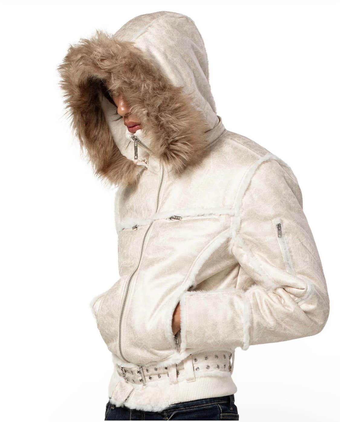 racer SNOW SHEEPSKIN JACKET 상품이미지2