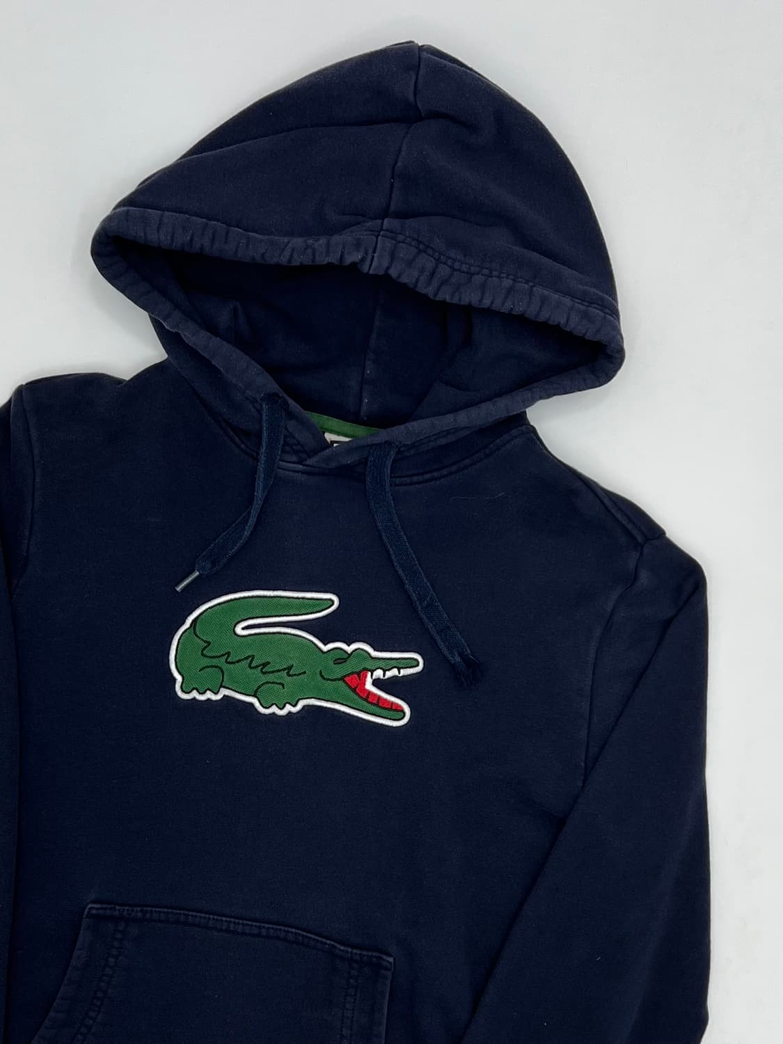 라코스테 빅 로고 후드티 상품이미지2