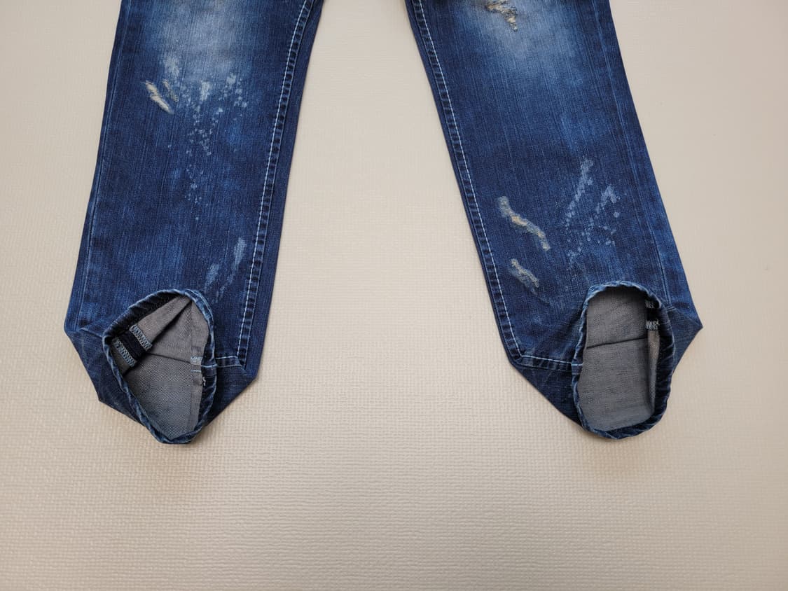 도크 DOHC 엠보워싱 청바지 32 딥블루 상품이미지7