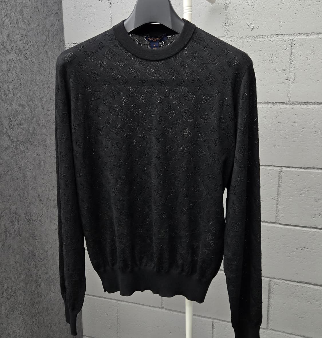 백화점판  / 루이비통 LV 모노그램 마히나 풀오버 니트 여성M 상품이미지1