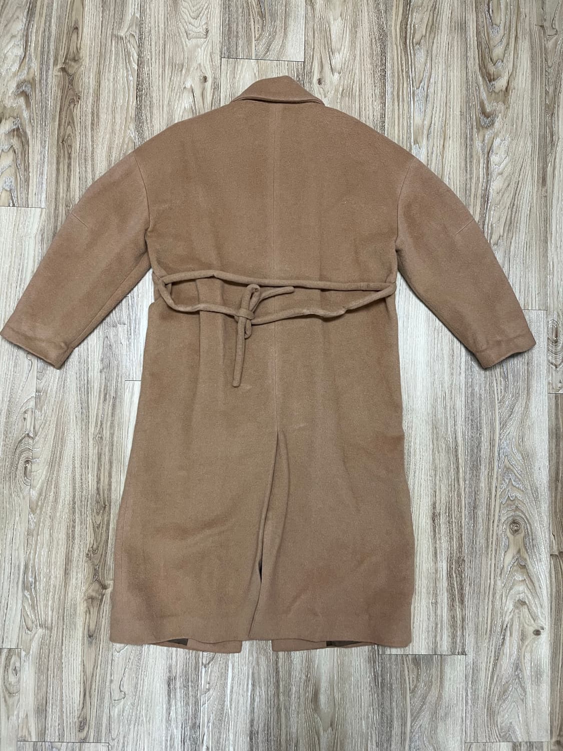 리가든 울/앙고라 오버핏 코트 F 상품이미지4