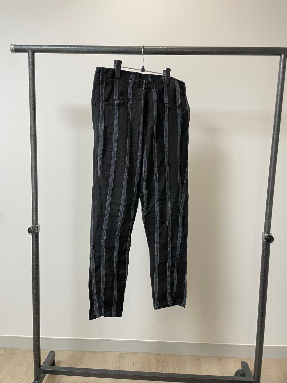 (S) Transit 트랜짓 아티저널 스트라이프 코튼 린넨 팬츠 상품이미지4