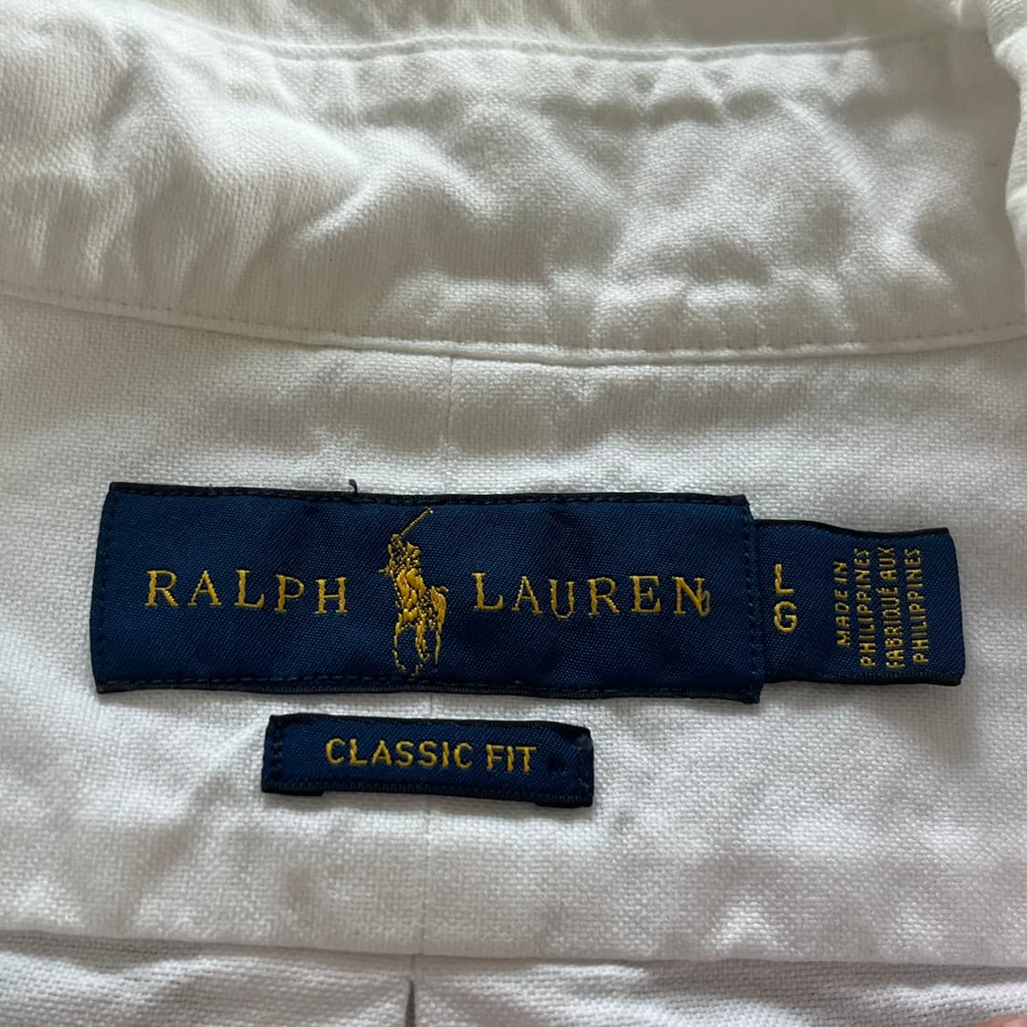 폴로 성조기 베어 빅로고 자수 셔츠 상품이미지3