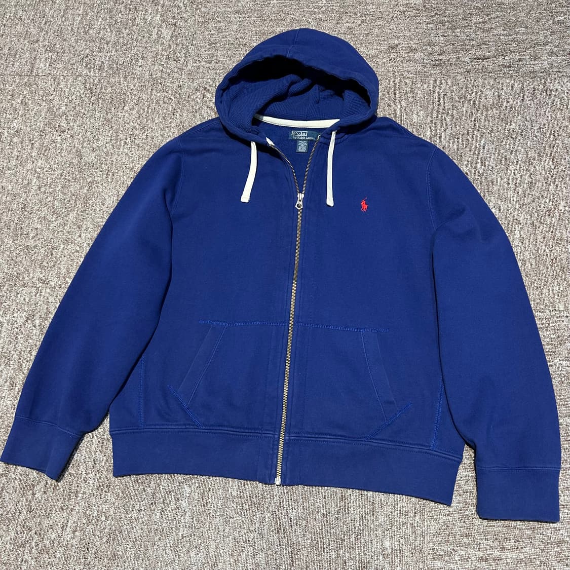 XXL) 폴로 랄프로렌 빈티지 두산 후드집업 와플안감 상품이미지1