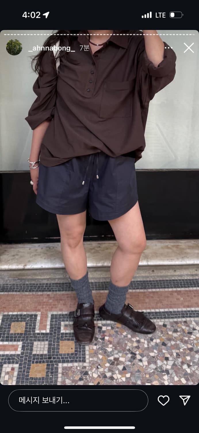 새상품) 에토스 BUTTON PIQUE TOP 상품이미지3