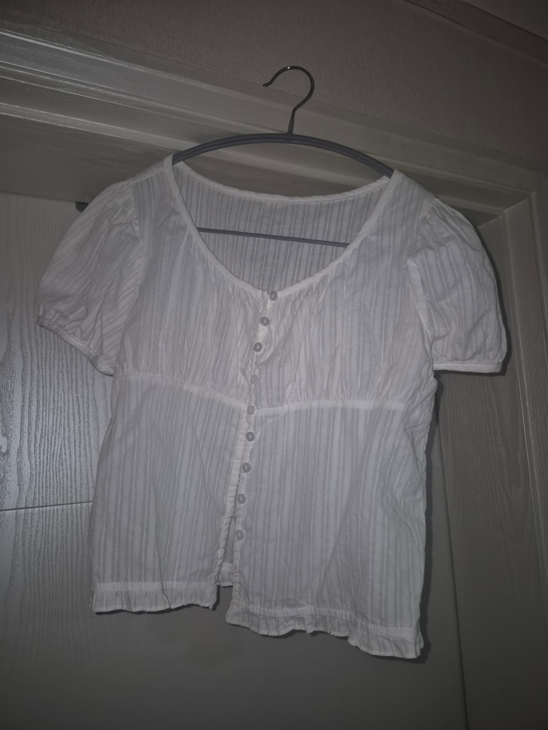 여자 여름 반팔 블라우스 상품이미지2