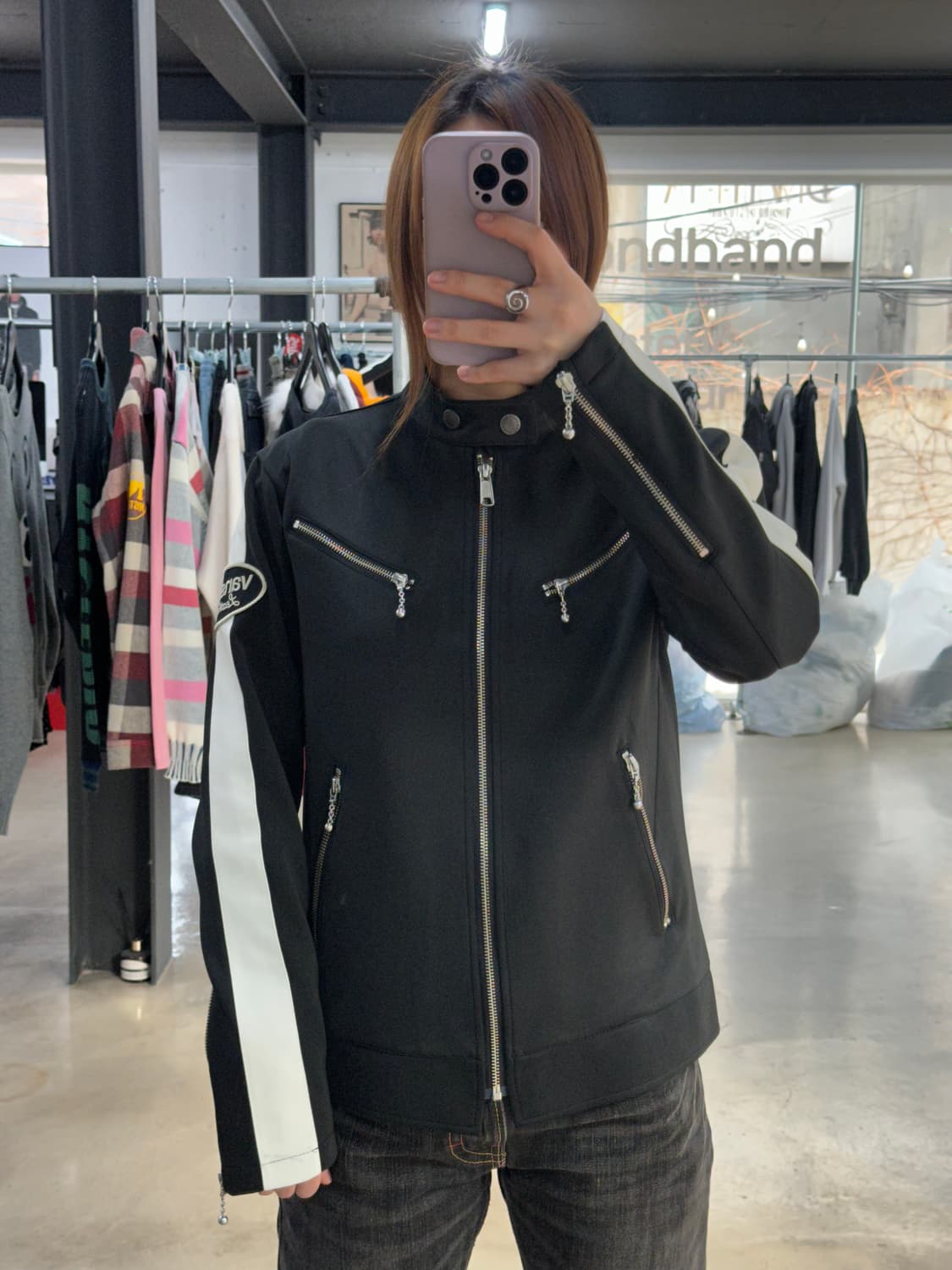 벤슨 본 넥버클 트랙 자켓 상품이미지4