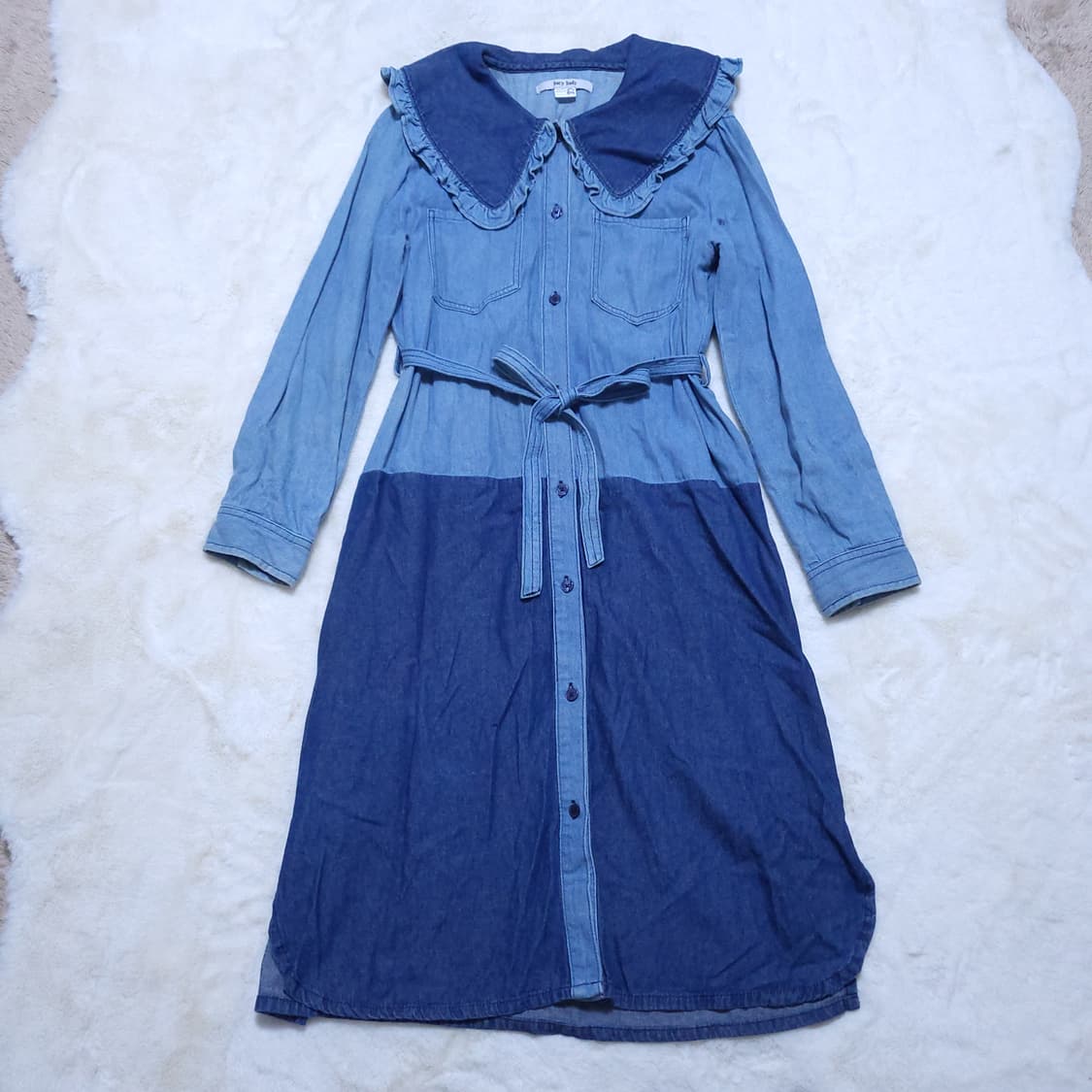 쥬시쥬디 여성 데님 롱원피스 85 0403 상품이미지1