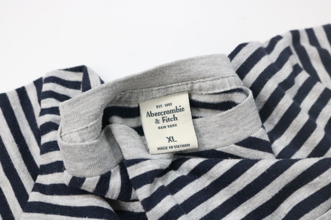 아베크롬비 빈티지 스트라이프 포켓 반팔 티셔츠 (XL) 상품이미지5