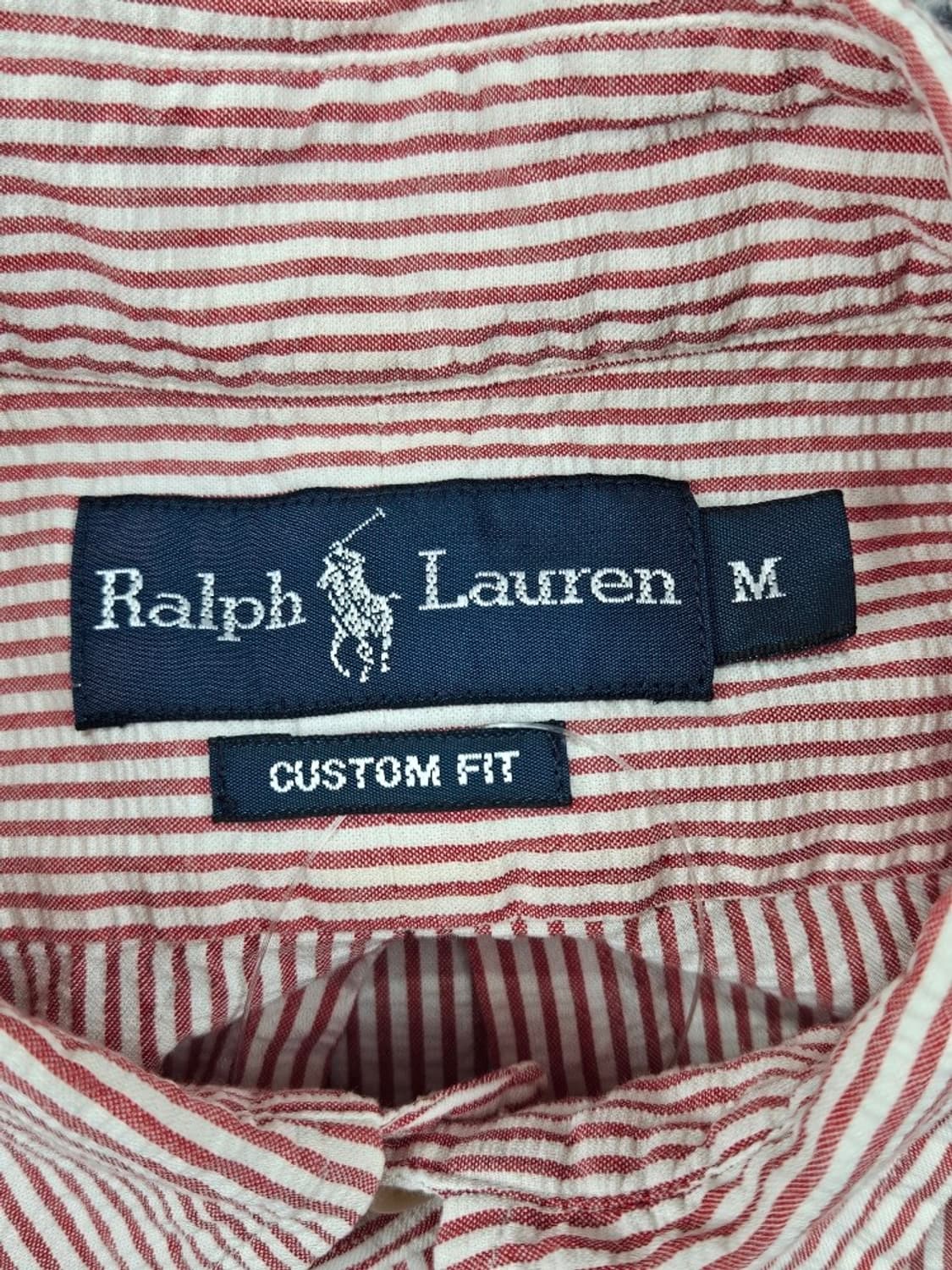 폴로랄프로렌 시어서커 스트라이프 반팔 셔츠 ( M ) / 11853 상품이미지7
