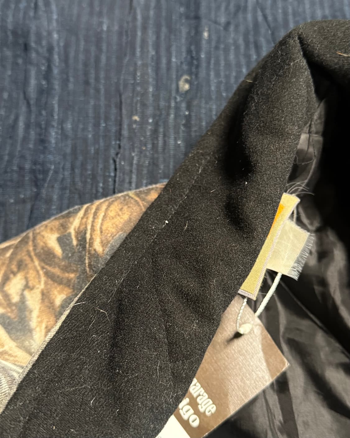 90‘s 테크스킨 코튼우드 카모 패턴 봄버자켓 105-107 상품이미지4