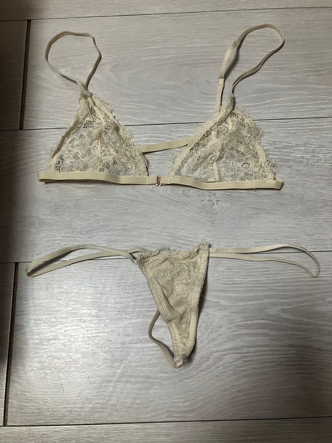 out from under 수입 란제리 세트 티팬티 브라렛 레이스 브라 상품이미지3