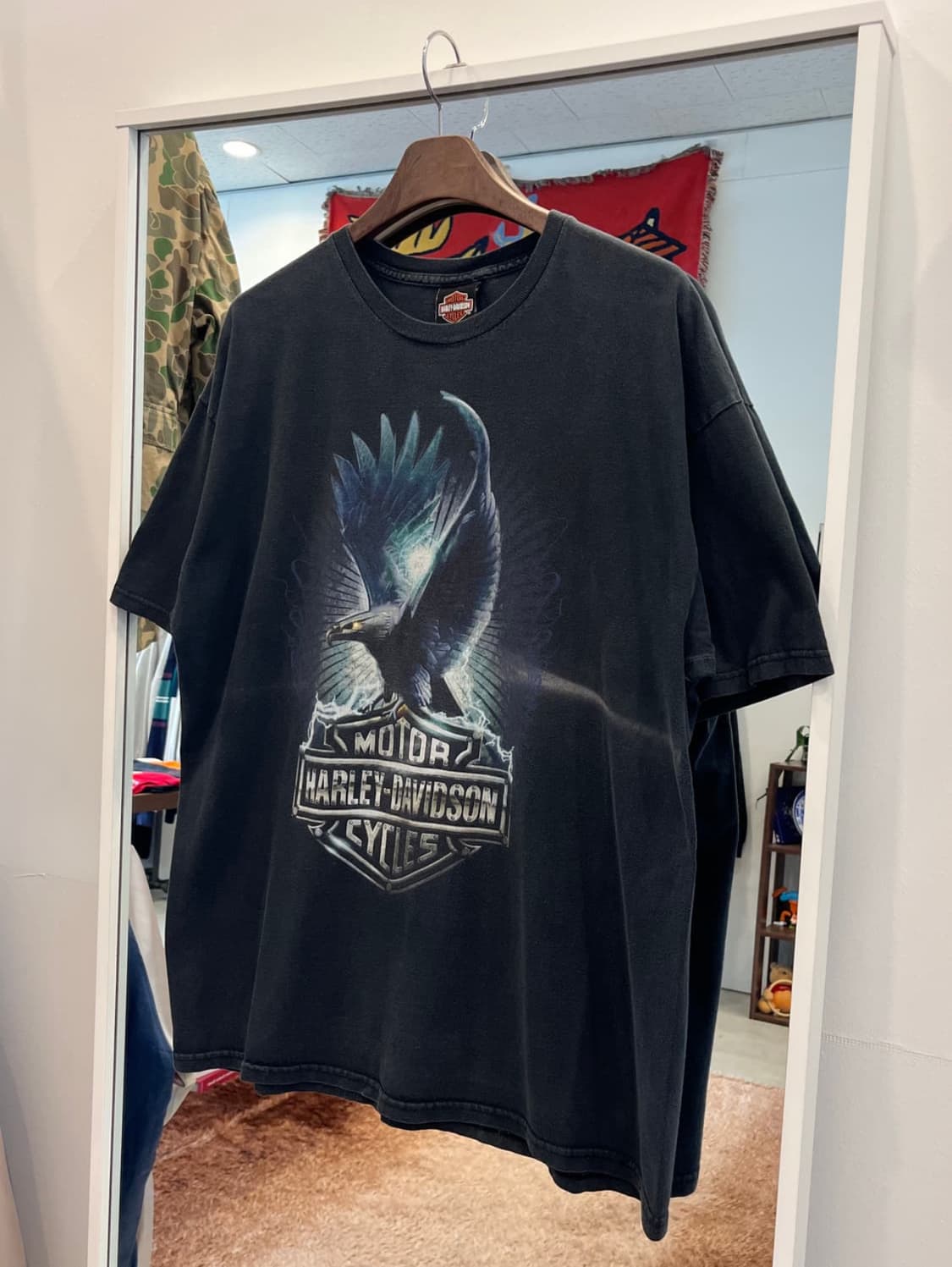 OOs Harley-Davidson 할리데이비슨 라이트닝 이글 페이딩 반 상품이미지1