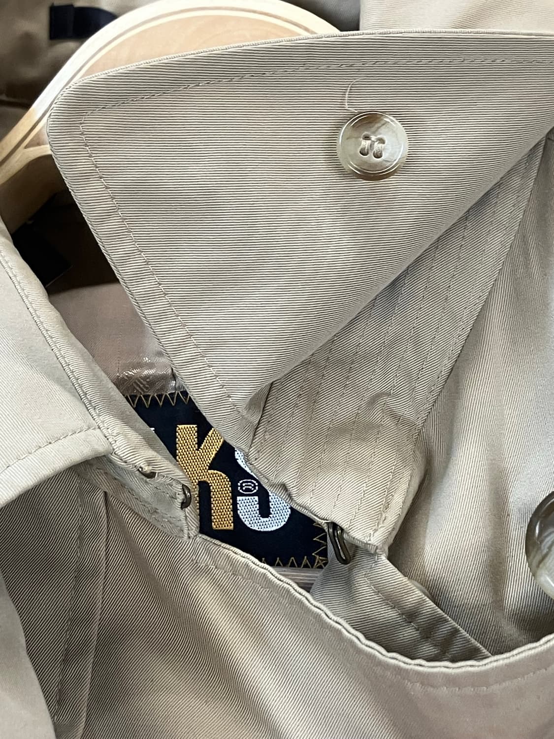 닥스 롱 트렌치코트 베이지 #csz3097 상품이미지4