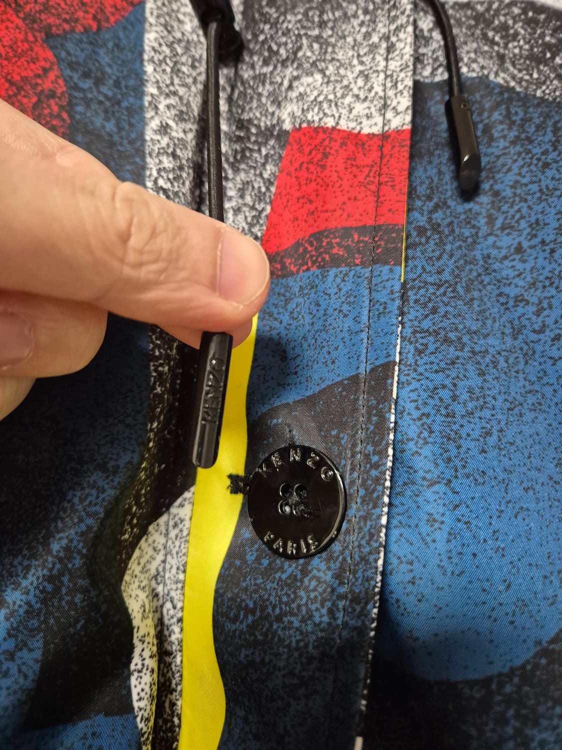 (S/여자55/남자95)겐조 후드 크롭 퍼 봄버 패딩 자켓 상품이미지5