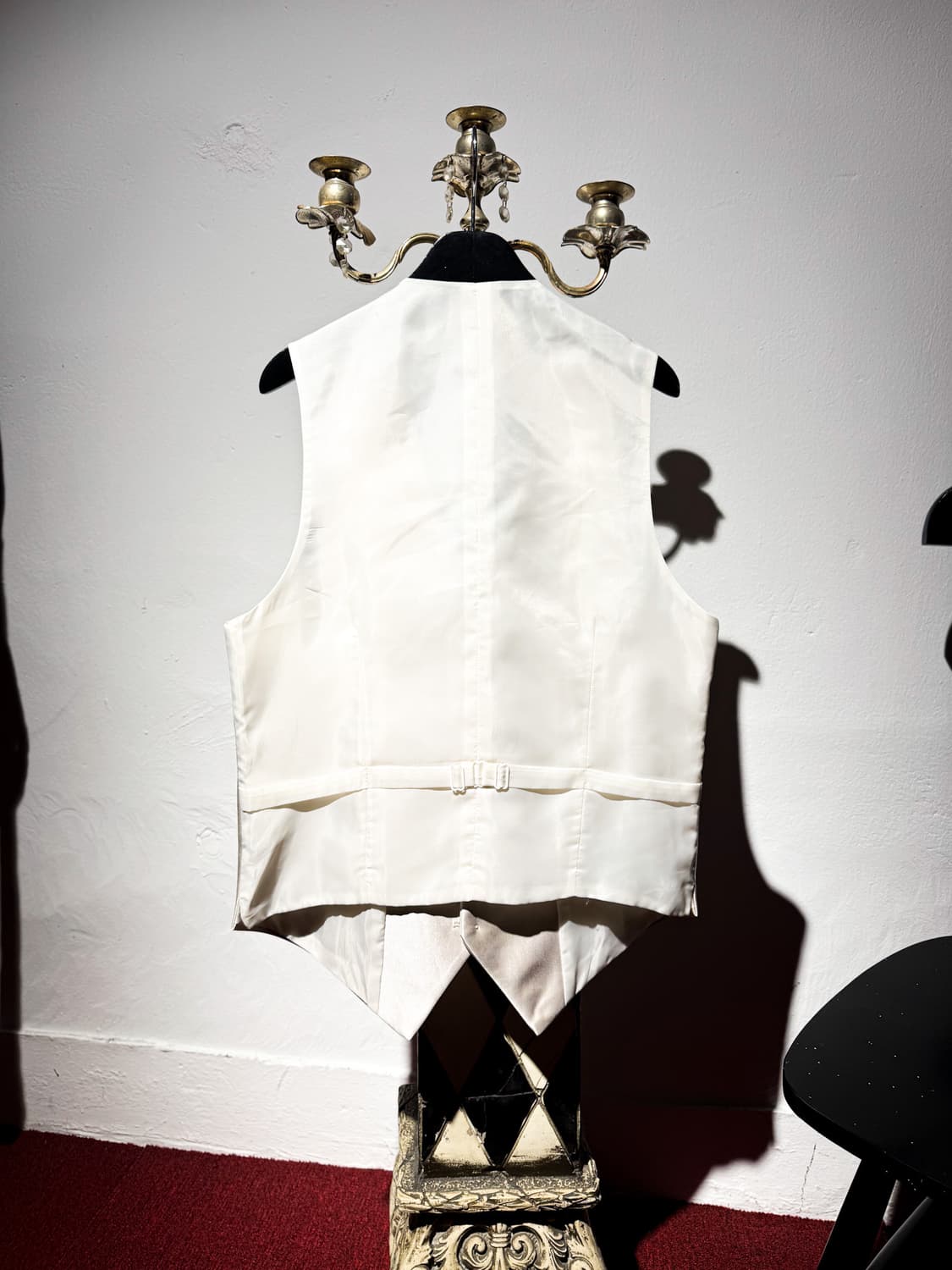 White Smoking Jacket & Vest 2p 상품이미지10