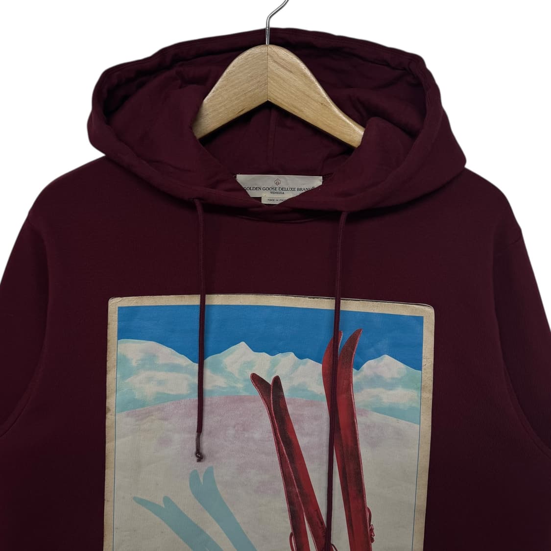 골든구스 스키포스터 그래픽 후드 상품이미지2