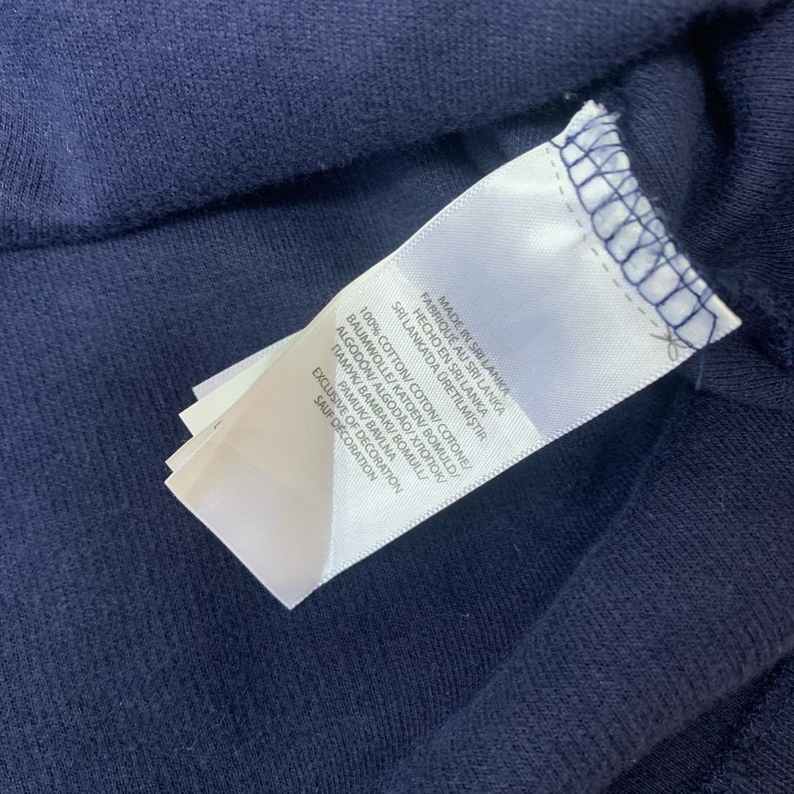 폴로 랄프로렌 반집업 니트 네이비 상품이미지4