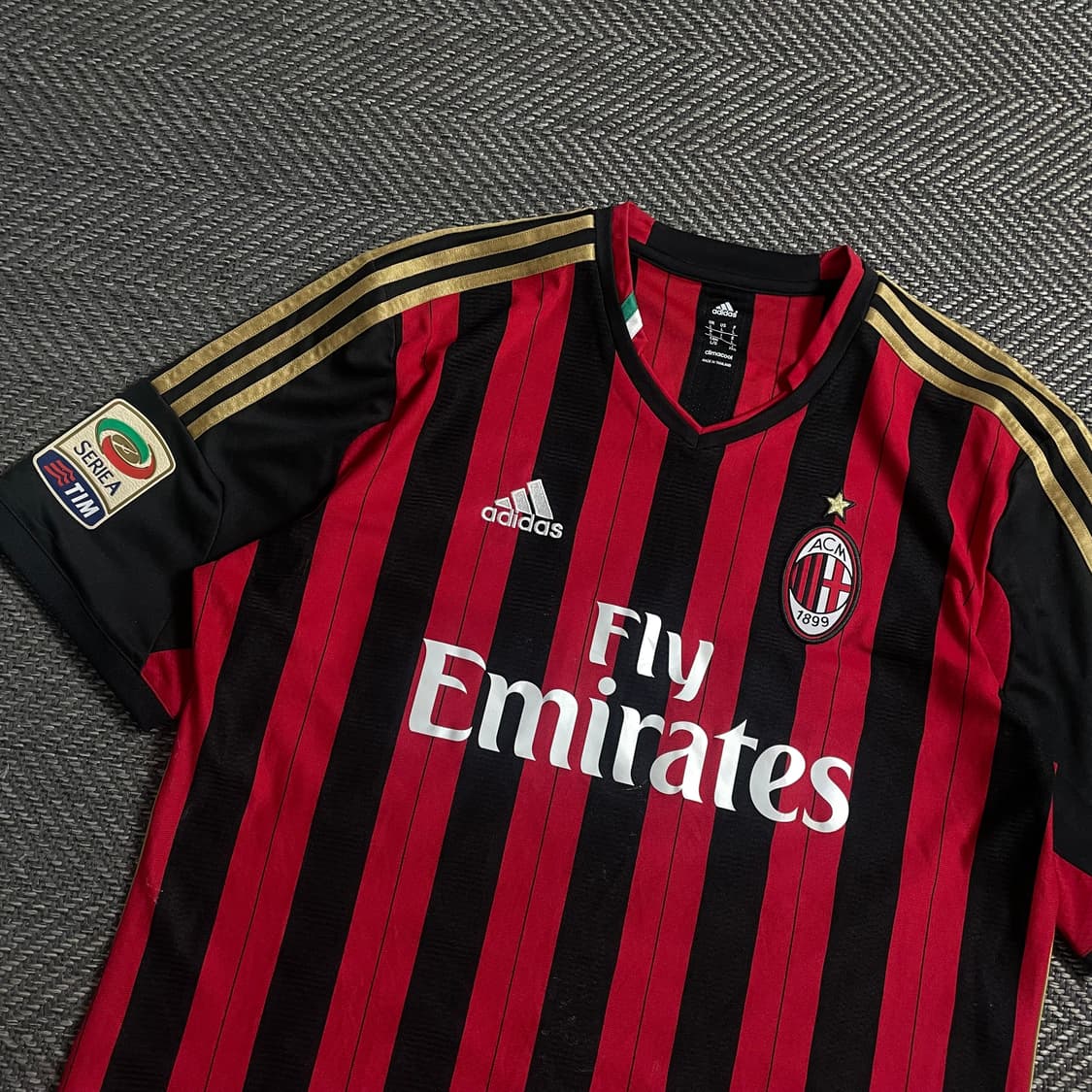 아디다스 ac밀란 13-14 시즌 리그 패치 카카 유니폼o 4625 상품이미지4