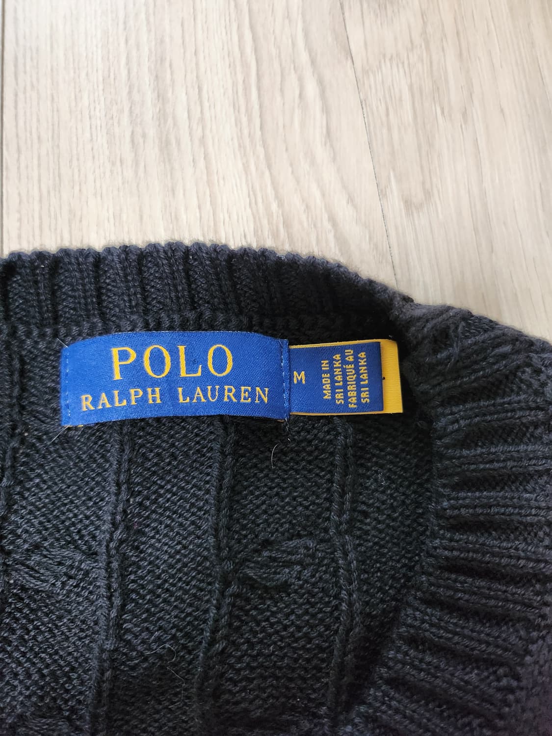 폴로랄프로렌 케이블반팔니트 (M 상품이미지7