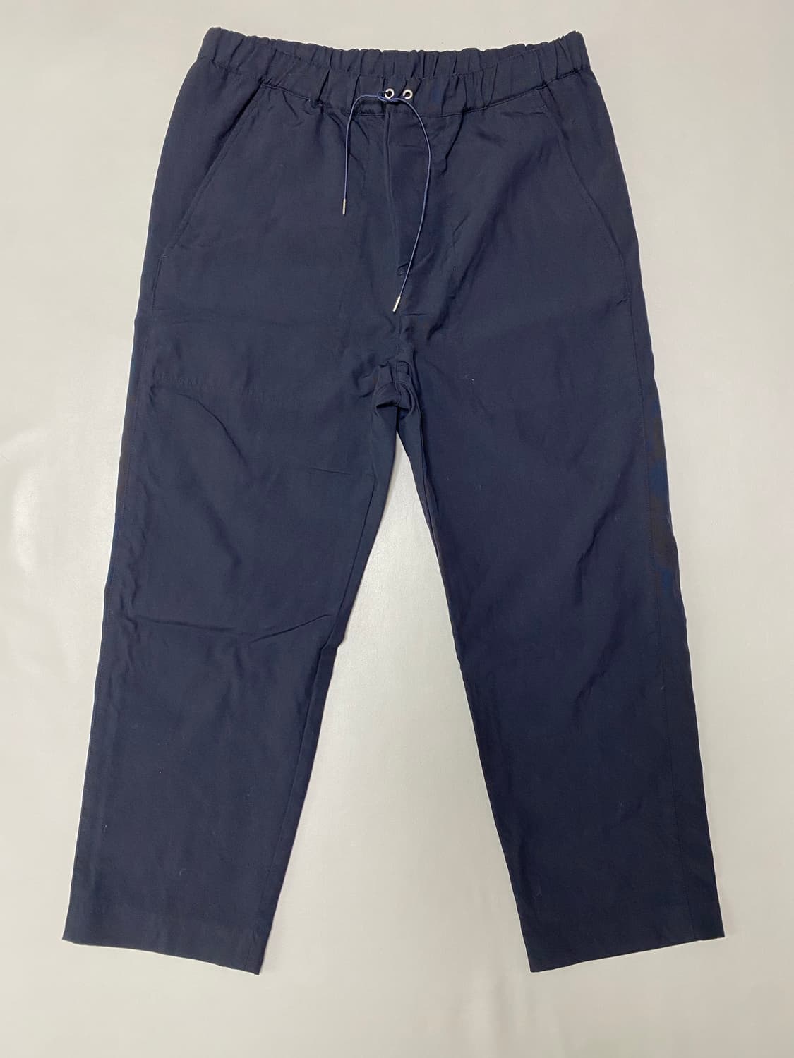 oamc 드로스트링 트라우저 네이비 M 상품이미지1