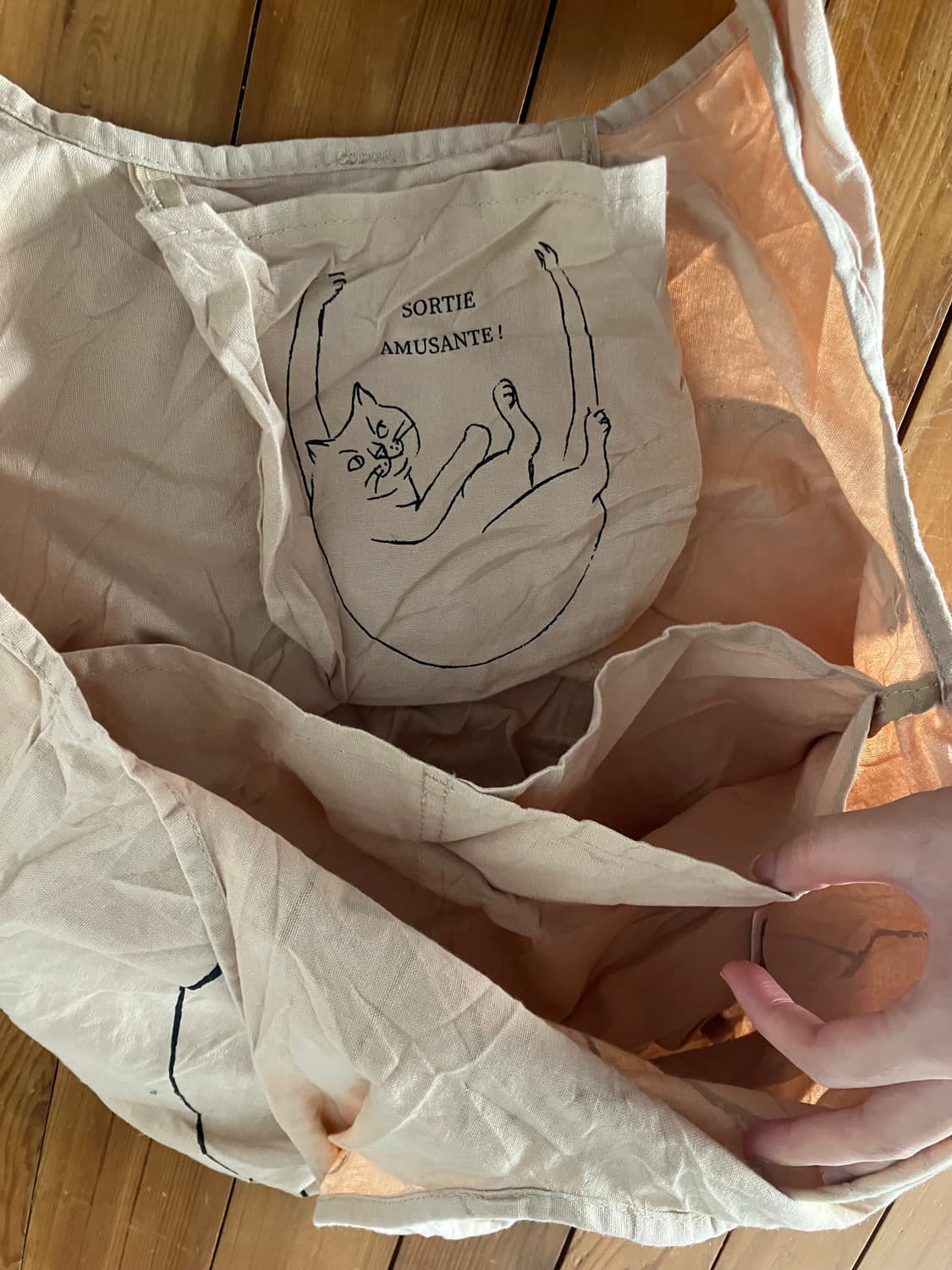 고양이 에코백 상품이미지4